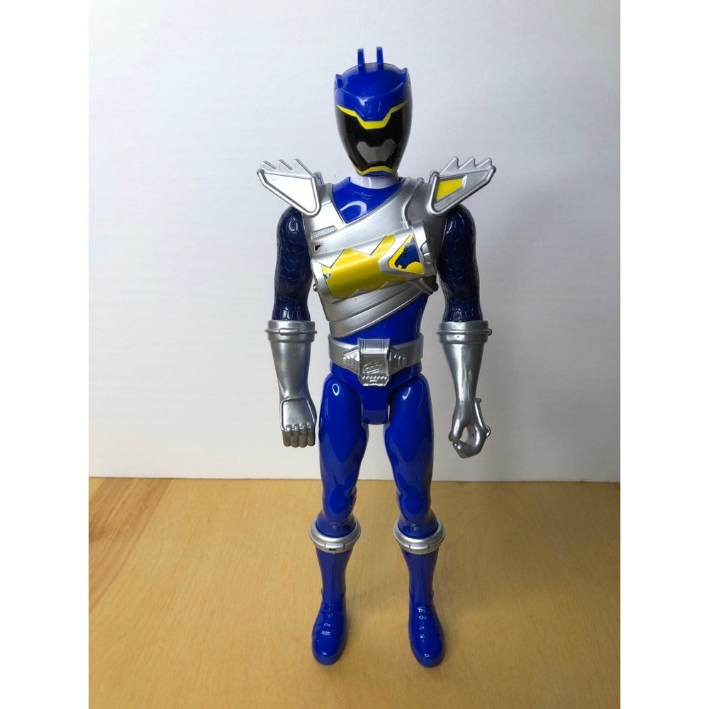 Power Rangers Dino Drive Super Charge Blue Ranger 12" Inch Action Figure